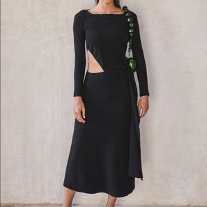 Brand new cult Gaia black dress size S